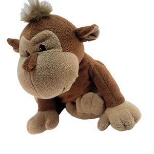Animal Alley Monkey Plush 18" chimp stuffed toy Coco punch donkey kong